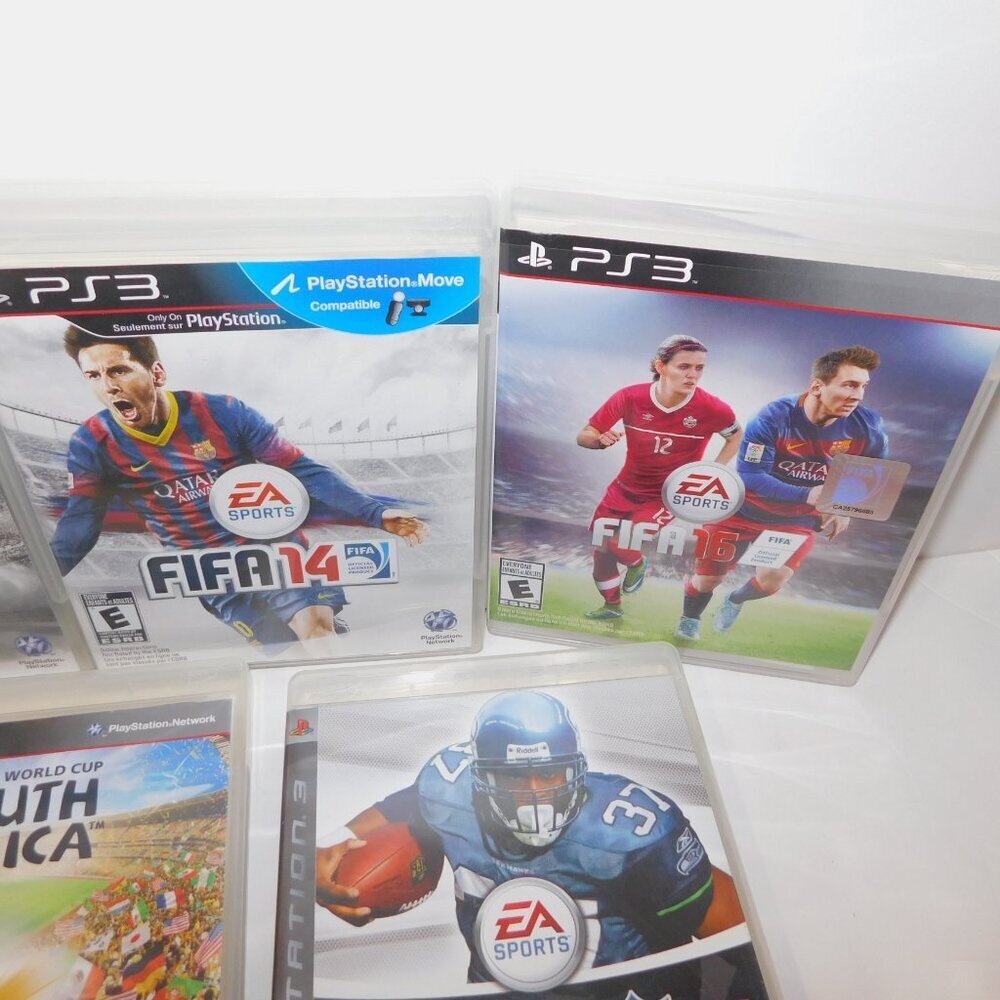 PS3 Lot 10 Sony Sports Video Games Hockey NHL FIFA Soccer PGA Golf NFL Football - Picture 3 of 5